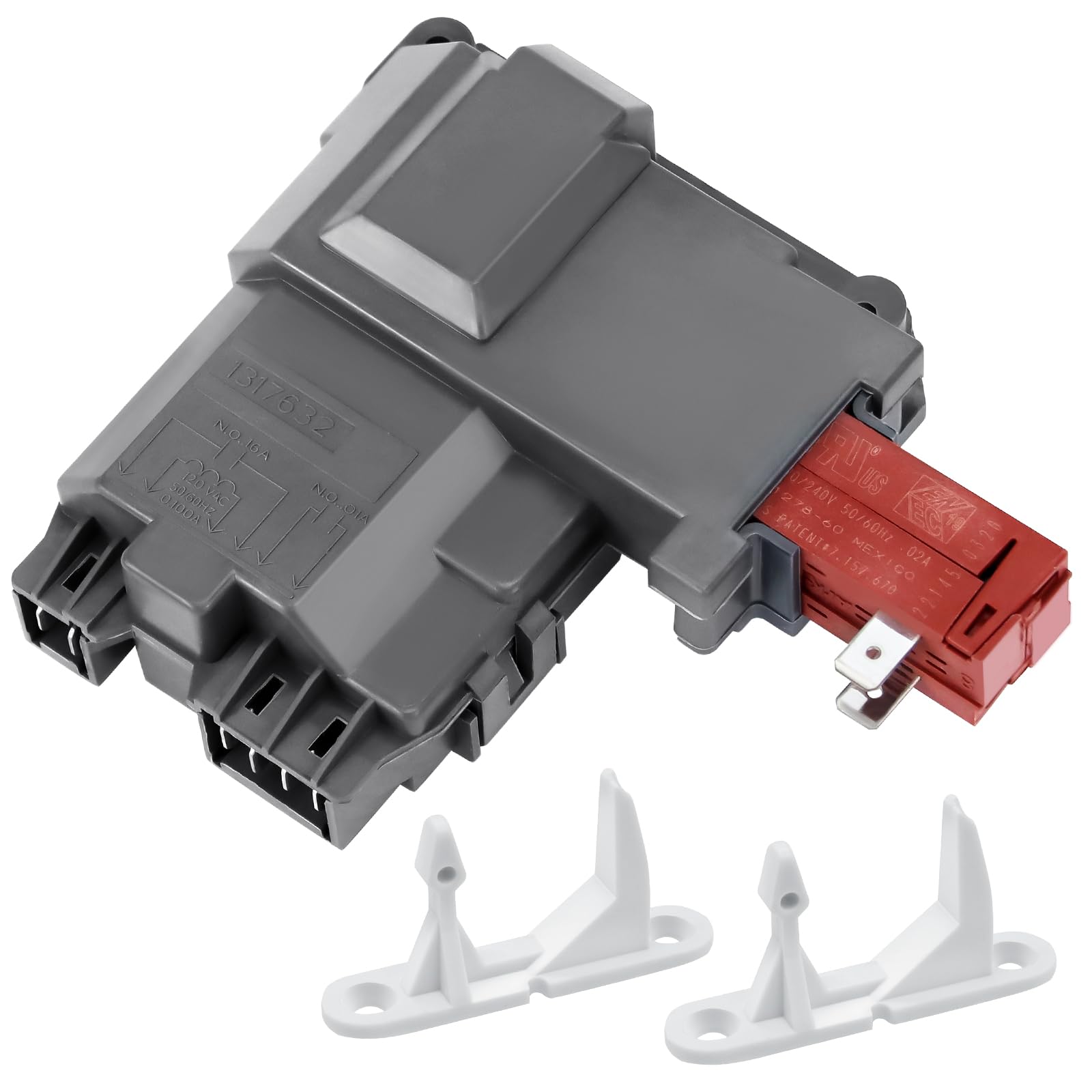 Amazon.com: 131763256 1317632 131763202 Washer Door Latch Lock